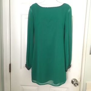Ark & Co Green Beaded dress